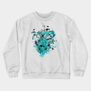 Cool Skull Crewneck Sweatshirt